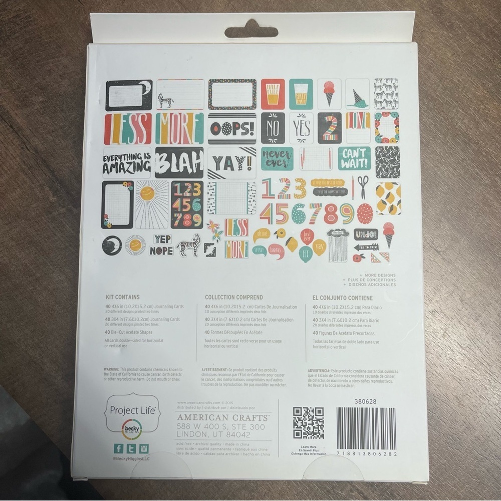 Becky Higgins Card Making Kit NEW Craft This And That Project Life - Picture 2 of 2